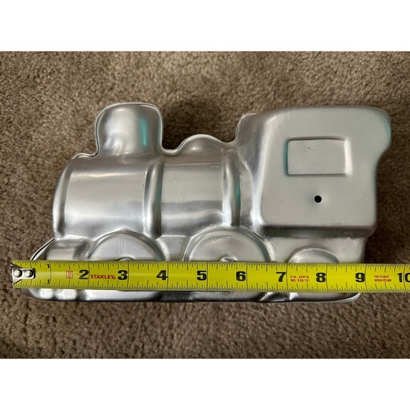 Vintage Wilton Train‎ 3D Cake Pan Set 1974 Engine Locomotive Baking Mold USA - Picture 4 of 6